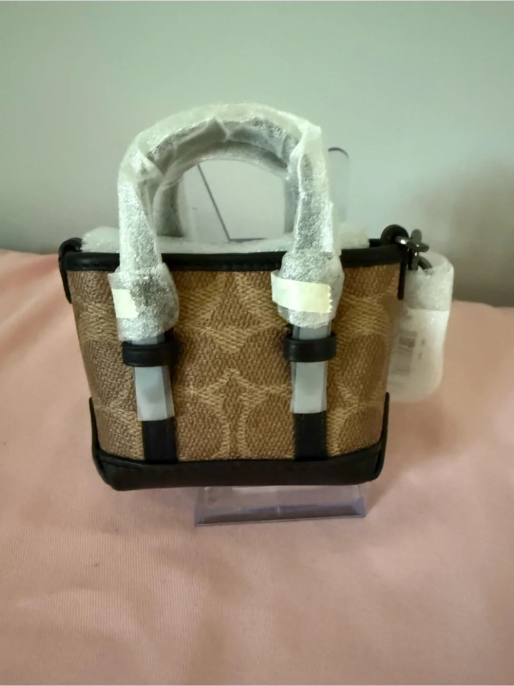 Coach mini tote